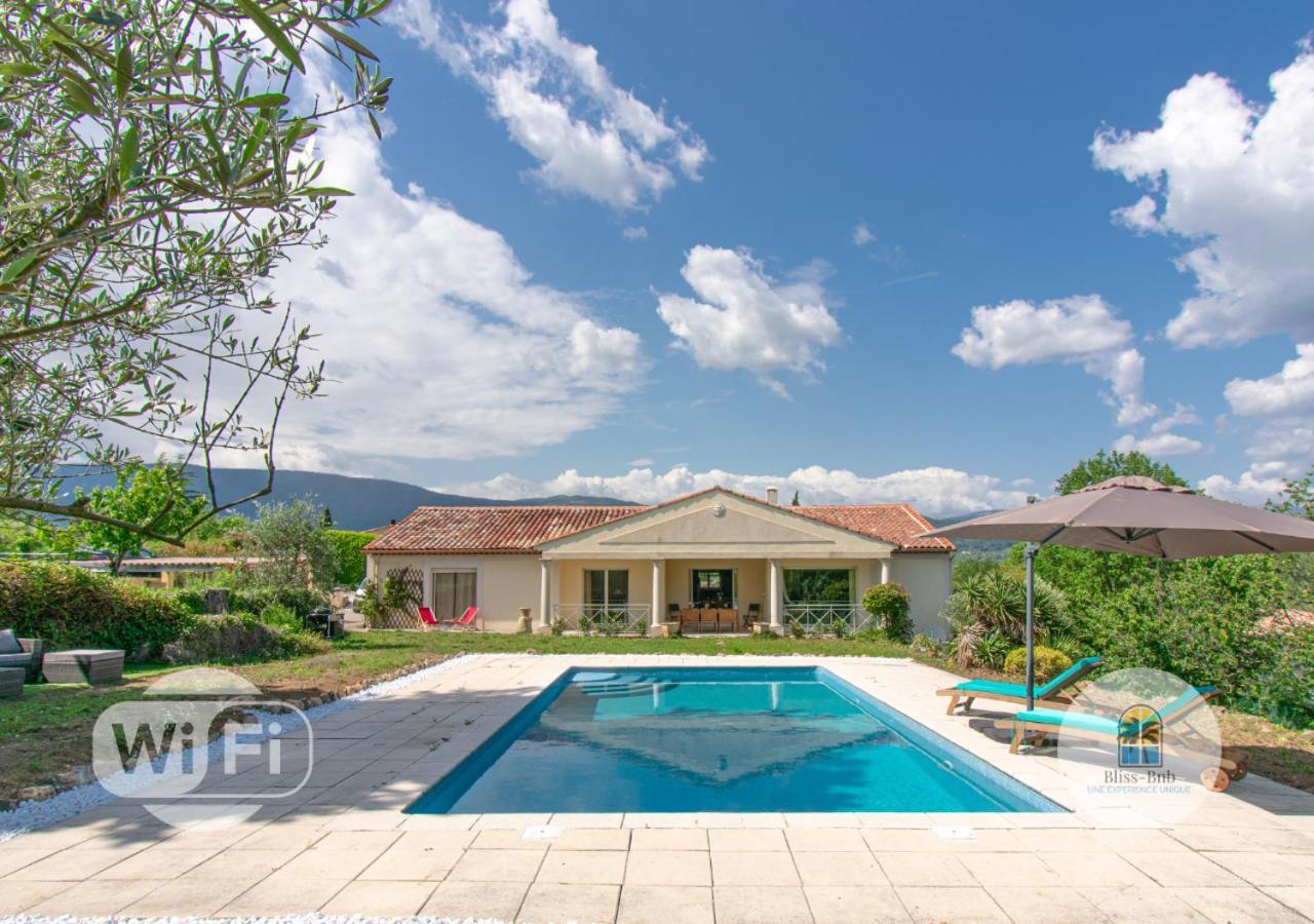 Villa Aixela 220M2 - 4Ch - Piscine & Jardin 3000M2 Fayence Exterior foto